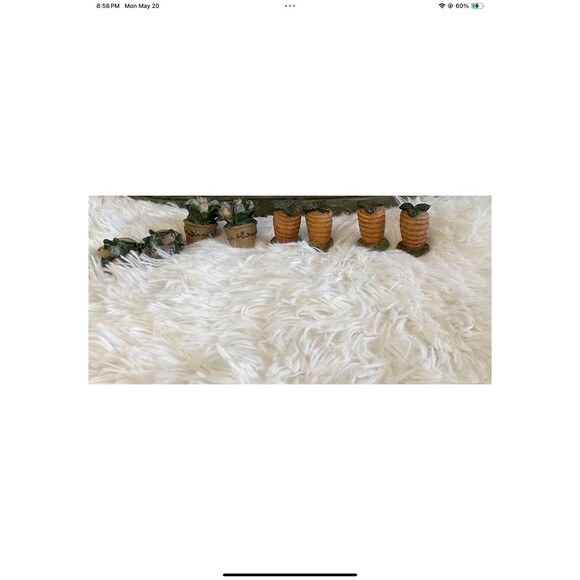 Tortoise & HareTic Tac Toe Game Set Figurine Carrot/Flowerpot Removable Pieces - Picture 12 of 12